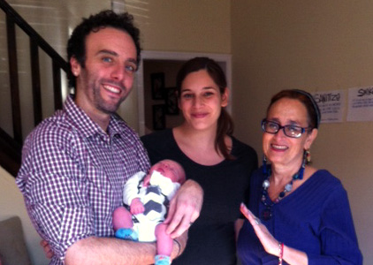 Happy Family with Baby